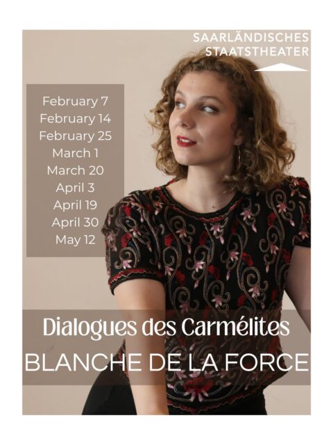 My next role this season is none other than Blanche de la Force in this absolute masterpiece that is Poulenc’s Dialogues des Carmélites ✨
I just spent the week in Paris coaching for the role, and my excitement just keeps growing 🤩
You can check my website to check all my 2025/26 season performances (link in my Linktree) 🗓️
•
•
•
#sopranolife #operasingersofinstagram #poulenc